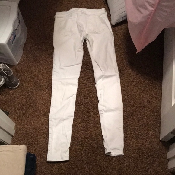 Hollister White Skinny Jeans - Picture 3 of 3